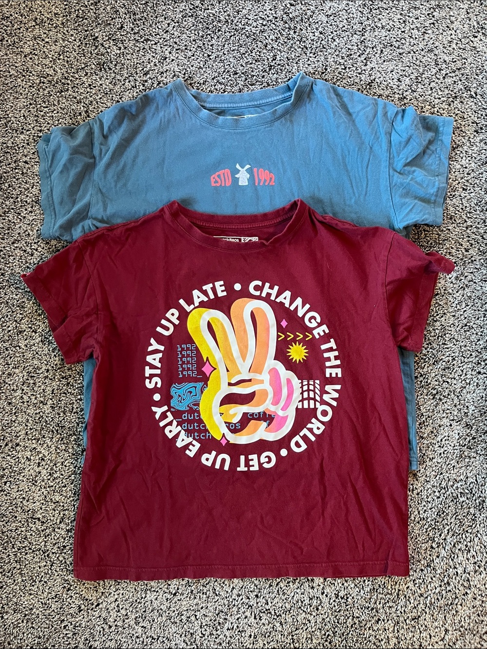 Dutch Bros tees-